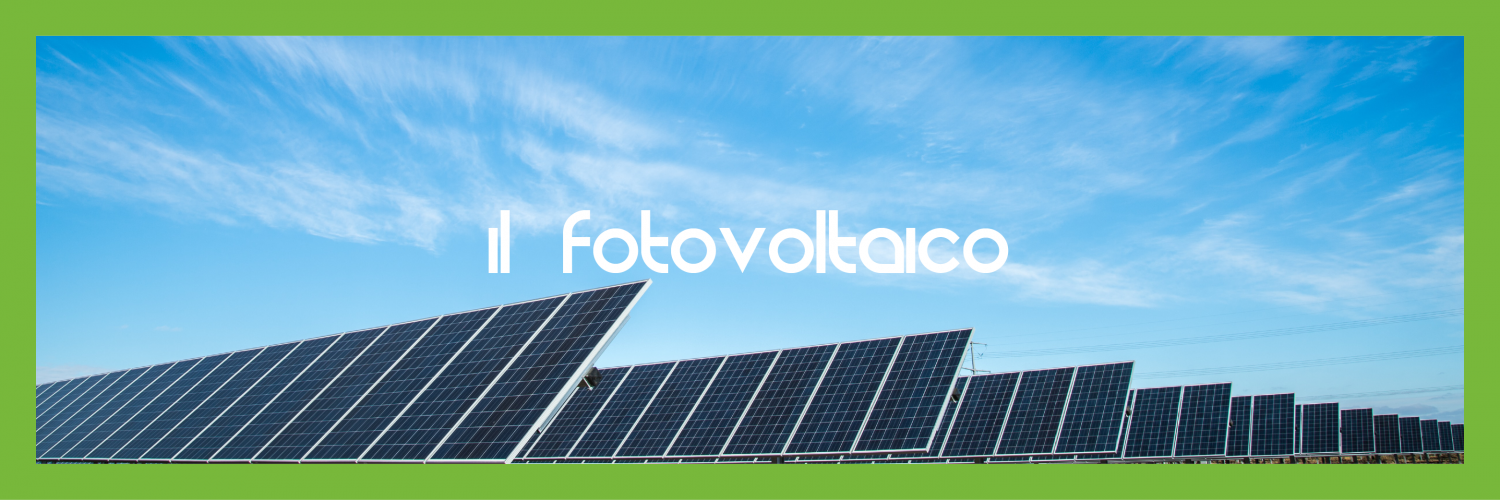 Il fotovoltaico